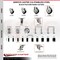 Service Caster 5 Inch 316SS Black Poly Swivel 1 Inch Expanding Stem Caster Lock Brake SCC SCC-SS316TTLEX20S514-PPUB-BLK-1 - alternate 3